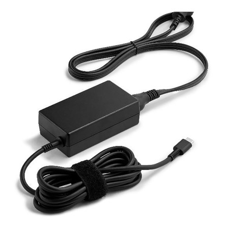 Poly USB-C 65W Power Adapter and Power Cord Kit adaptador e inversor de corriente Interior Negro
