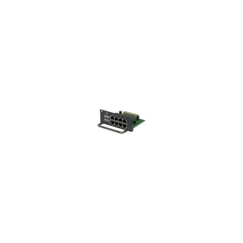 8-port fast ethernet module for 3+2 slot modular switch