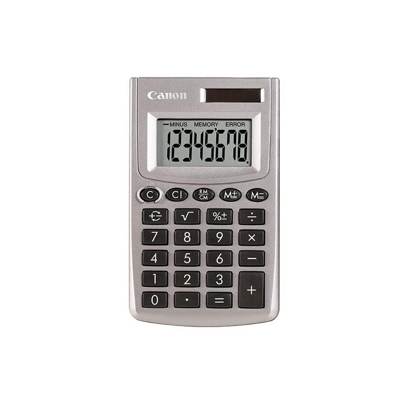 Canon LS-270L calculadora Bolsillo Pantalla de calculadora Plata