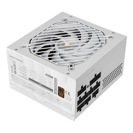 MPB650SIMW unidad de fuente de alimentación 650 W 24-pin ATX ATX Blanco