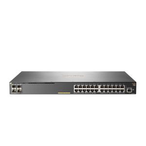 Aruba 2930F 24G PoE+ 4SFP+ Gestionado L3 Gigabit Ethernet (10/100/1000) Energía sobre Ethernet (PoE) 1U Gris