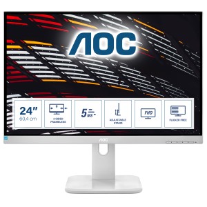 AOC P1 24P1 GR LED display 60,5 cm (23.8") 1920 x 1080 Pixeles Full HD Gris