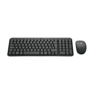 Logitech MK250 Compact Bluetooth Wireless Combo teclado Ratón incluido Universal QWERTY Español Grafito