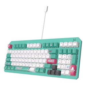 ASUS TUF Gaming K3 Gen II Hatsune Miku Edition teclado Juego USB Multicolor