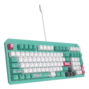 ASUS TUF Gaming K3 Gen II Hatsune Miku Edition teclado Juego USB Multicolor