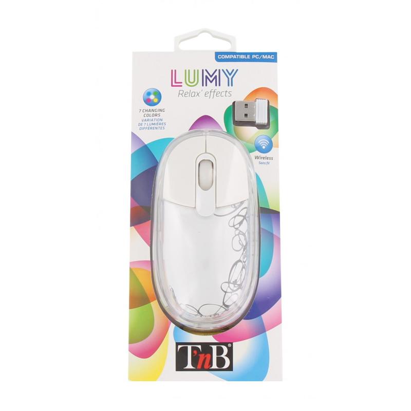 MWLUMY ratón Ambidextro RF inalámbrico Óptico 1000 DPI