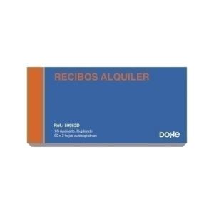 TALONARIO RECIBOS ALQ. 1/3 APA.DUP. DOHE - Pack de 10 unidades