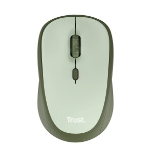 Trust Yvi+ ratón Oficina mano derecha RF inalámbrico Óptico 1600 DPI