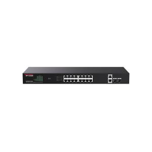 G1120P-16-150W switch No administrado Gigabit Ethernet (10/100/1000) Energía sobre Ethernet (PoE) 1U Negro