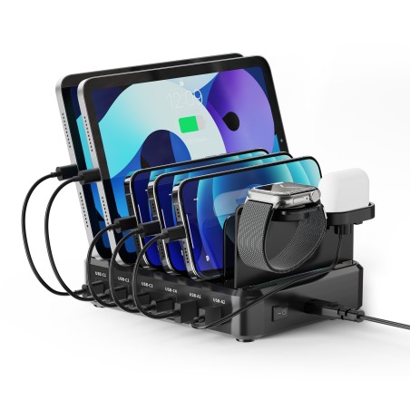Ewent EW1335 carregador de dispositivos móveis Universal Preto AC Carregamento rápido Interior