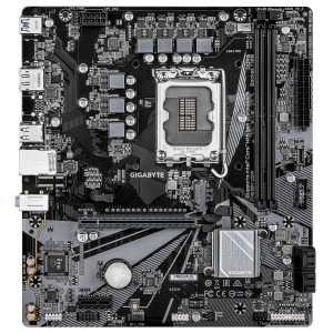 GIGABYTE H610M D3W Placa Base - Compatible con procesadores Intel Core de 14ª generación, VRM de 5+1+1 fases, hasta 5600MHz