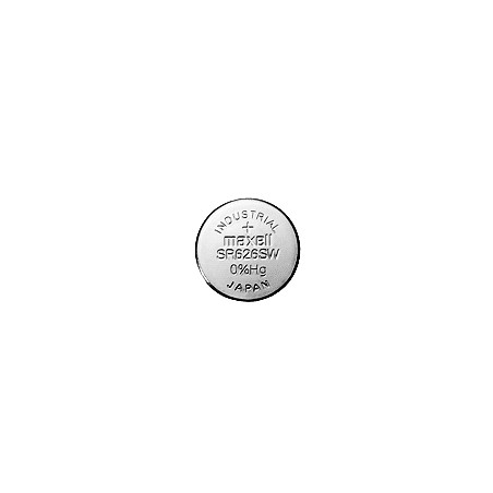 SR626SW Batería de un solo uso Óxido de plata