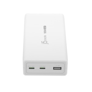 j5create JUP37185W-EN carregador de dispositivos móveis Universal Branco AC Carregamento rápido Interior