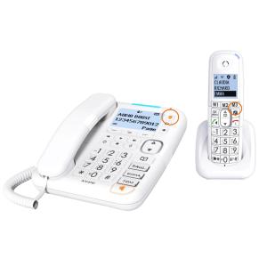 XL785 Teléfono DECT/analógico Identificador de llamadas Blanco