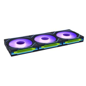 Uni Fan SL-INF WIRELESS 120 Carcasa del ordenador, Procesador Sistema de refrigeración líquida todo en uno 12 cm Negro 1 pieza(s