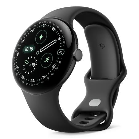 Pixel Watch 4 AMOLED 45 mm Digital Pantalla táctil Negro Wifi GPS (satélite)