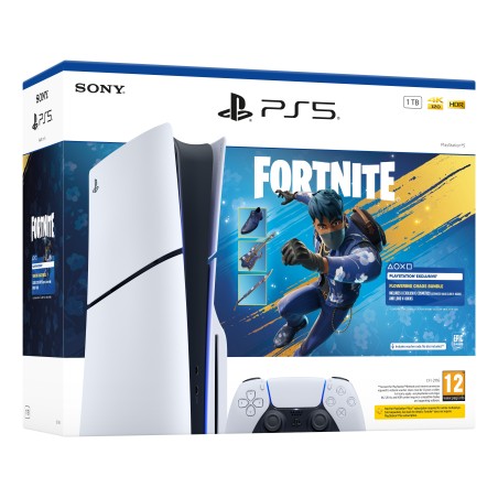 Sony PlayStation 5 - Fortnite Flowering Chaos Bundle 1,02 TB Wi-Fi Preto, Branco