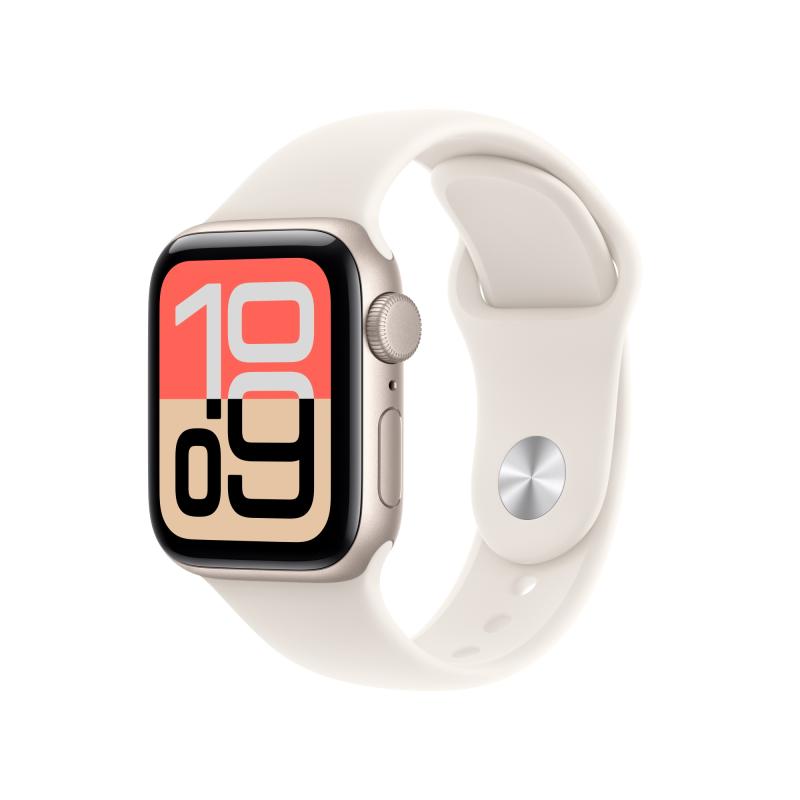 Watch SE (3nd generation) OLED 40 mm Digital 324 x 394 Pixeles Pantalla táctil Beige Wifi GPS (satélite)