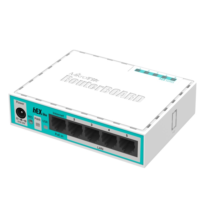 hEX lite router Blanco