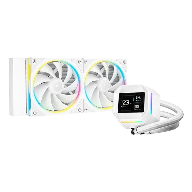 LM240 WH Procesador Kit de refrigeración líquida 12 cm Blanco 1 pieza(s)