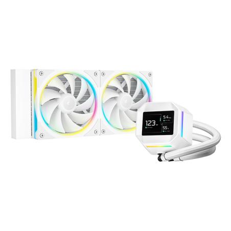 LM240 WH Procesador Kit de refrigeración líquida 12 cm Blanco 1 pieza(s)