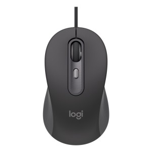 Logitech Signature Wired M520 for Business ratón Oficina Ambidextro USB Tipo C Óptico 4000 DPI