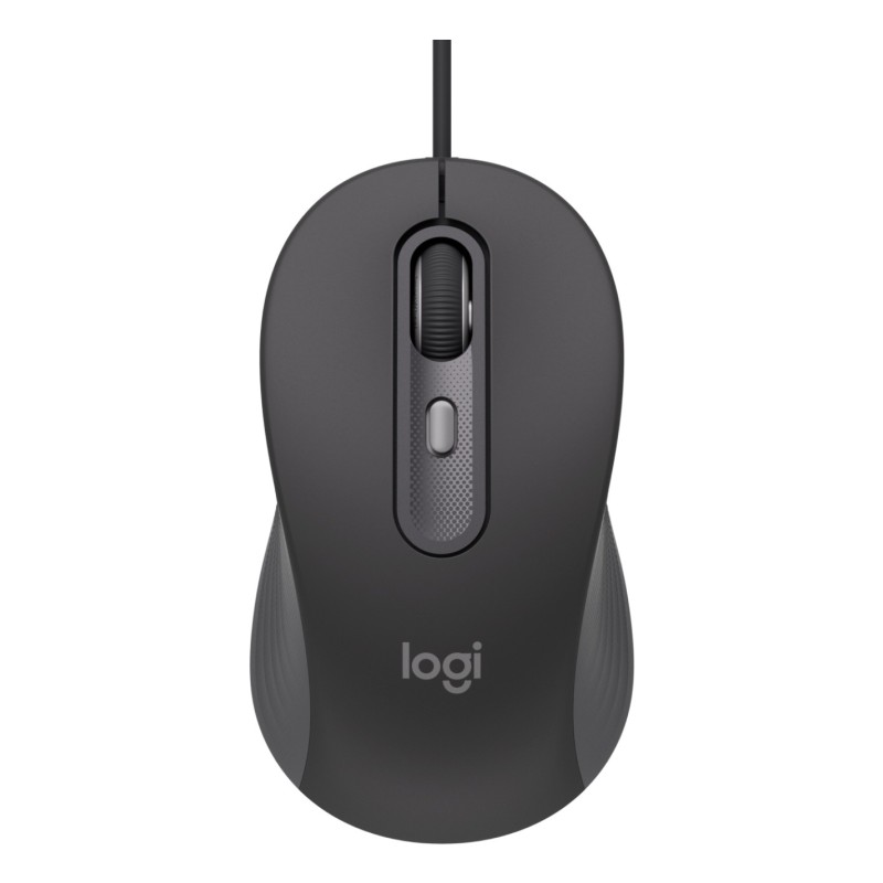 Logitech Signature Wired M520 for Business ratón Oficina Ambidextro USB Tipo C Óptico 4000 DPI