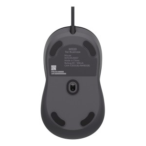 Logitech Signature Wired M520 for Business ratón Oficina Ambidextro USB Tipo C Óptico 4000 DPI