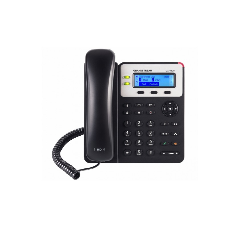 GXP1620 teléfono Teléfono DECT Negro