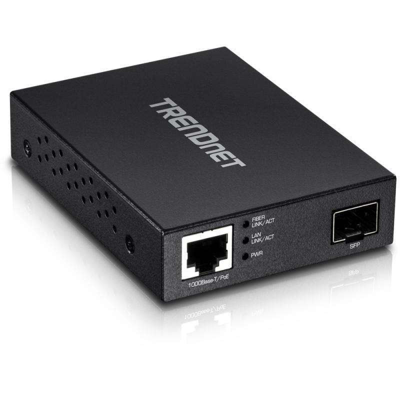 TFC-PGSFP convertidor de medio 2000 Mbit/s Negro