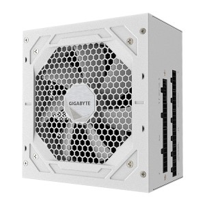 GIGABYTE UD850GM PG5 V2 ICE Fuente de Alimentación – PCIe Gen 5.1, 80 PLUS Gold, Diseño completamente modular, Ventilador de