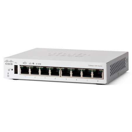 C1200-8T-D switch Gestionado L2/L3 Gigabit Ethernet (10/100/1000) Blanco