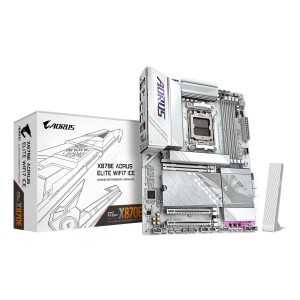 GIGABYTE X870E AORUS ELITE WIFI7 ICE AMD X870E Ranhura AM5 ATX