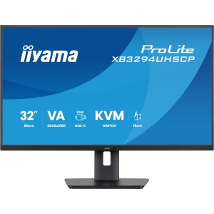 iiyama ProLite XB3294UHSCP-B1 pantalla para PC 80 cm (31.5") 3840 x 2160 Pixeles 4K Ultra HD Negro