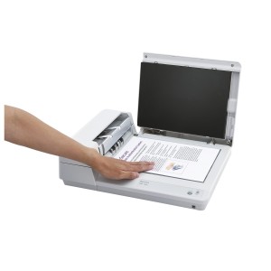 Ricoh SP-1425 Escáner plano y alimentador automático de documentos (ADF, Automatic Document Feeder) 600 x 600 DPI A4 Blanco