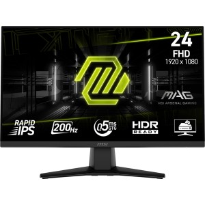 MSI MAG 242F pantalla para PC 60,5 cm (23.8") 1920 x 1080 Pixeles Full HD LCD Negro