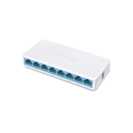 MS108 switch No administrado Fast Ethernet (10/100) Blanco