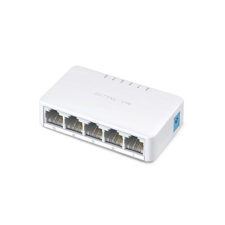 MS105 switch No administrado Fast Ethernet (10/100) Blanco
