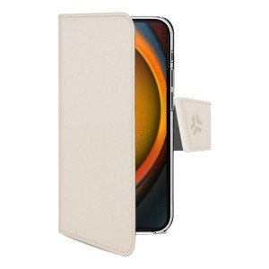 Celly WALLY funda para teléfono móvil 16 cm (6.3") Funda cartera Arena