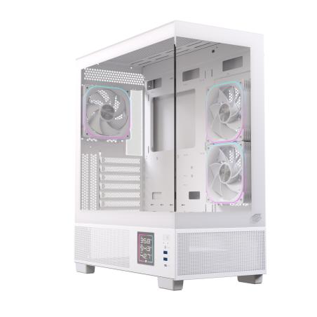 EXCS-PR-51DR-W carcasa de ordenador Midi Tower Blanco