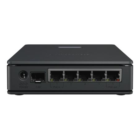 hAP ax S 1800 Mbit/s Negro Energía sobre Ethernet (PoE)