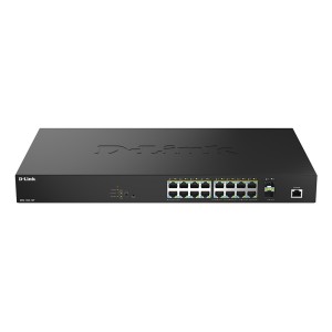 D-Link DMS-1250-18P E switch Gestionado L2 2.5G Ethernet (100 1000 2500) Energía sobre Ethernet (PoE) Negro