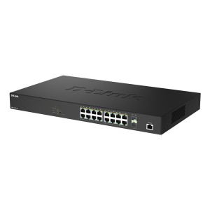 D-Link DMS-1250-18P E switch Gestionado L2 2.5G Ethernet (100 1000 2500) Energía sobre Ethernet (PoE) Negro