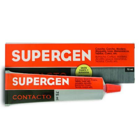 ADHESIVO DE CONTACTO EN TUBO TIPO CLASICO 75ML. SUPERGEN 62600-00000-05