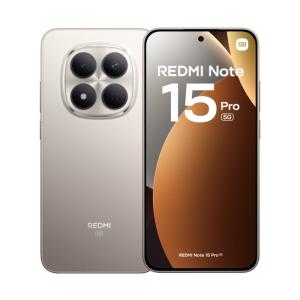 Redmi Note 15 Pro 5G 17,4 cm (6.83") SIM doble USB Tipo C 12 GB 512 GB 6580 mAh Titanio
