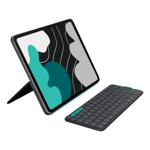 Logitech Flip Folio QWERTY Español Bluetooth Grafito