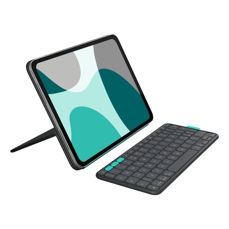 Logitech Flip Folio QWERTY Español Bluetooth Grafito