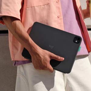 Logitech Flip Folio QWERTY Español Bluetooth Grafito