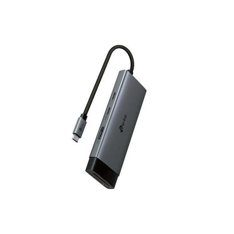 TP-Link UH7020C hub de interfaz USB 3.2 Gen 1 (3.1 Gen 1) Type-C 5000 Mbit s