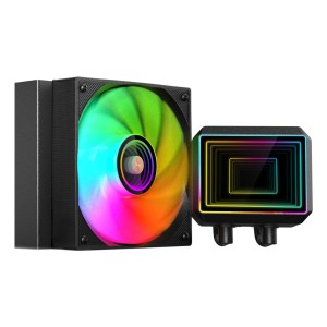 Mars Gaming ML-TWO120 Procesador Kit de refrigeración líquida 12 cm Negro 1 pieza(s)